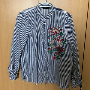 Zara Ebroidered Shirt